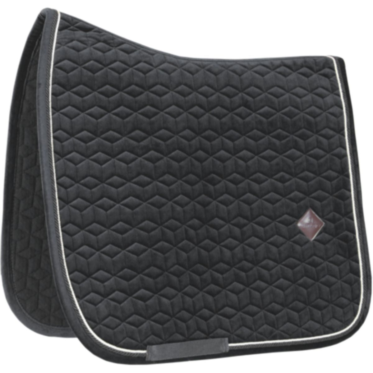 Kentucky Tapis de Selle Basic velours Dressage Noir