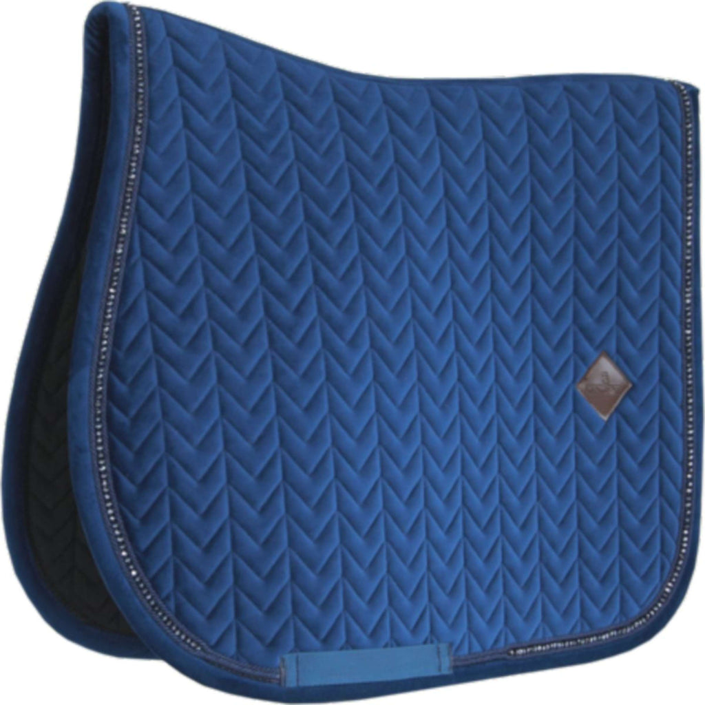 Kentucky Tapis de Selle velours Pearls de Saut Marin