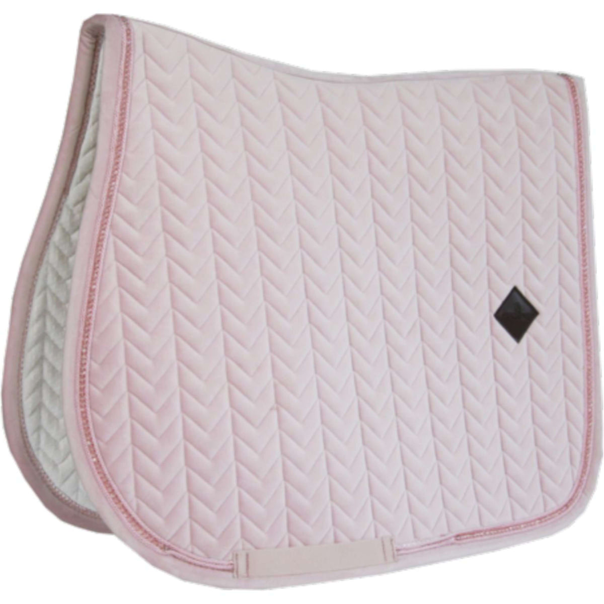 Kentucky Tapis de Selle velours Pearls Dressage Soft Rose