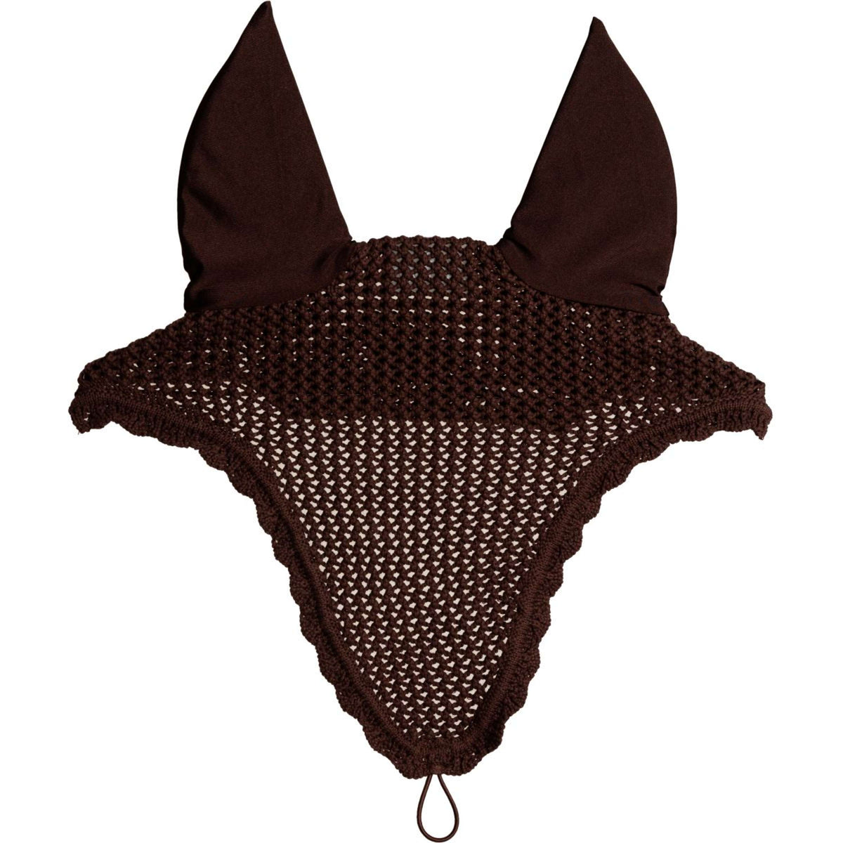 Kentucky Horsewear Bonnet Anti-Mouches Long Marron