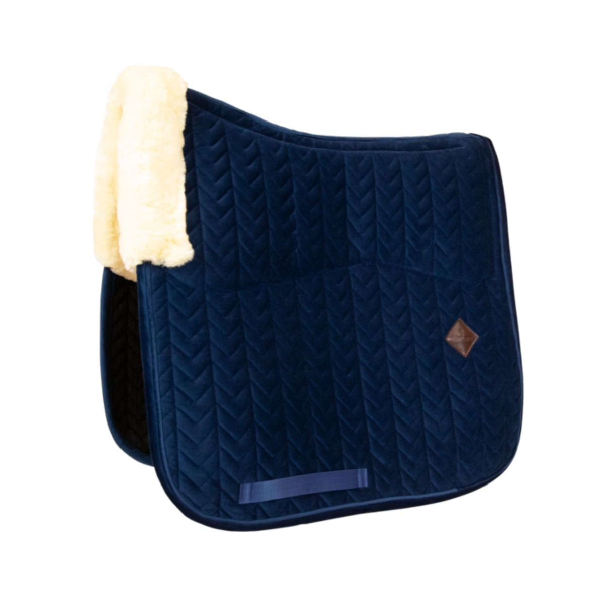 Kentucky Tapis de Selle Skin Friendly velours Dressage Marin