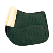 Kentucky Tapis de Selle Skin Friendly velours de Saut Pine Green