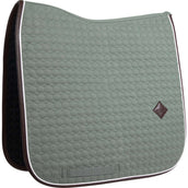 Kentucky Tapis de Selle de Dressage Classic Cuir Dusty Green