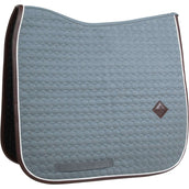 Kentucky Tapis de Selle de Dressage Classic Cuir Dusty Blue