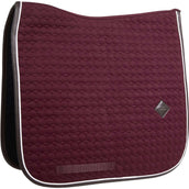 Kentucky Tapis de Selle de Dressage Classic Cuir Bordeaux