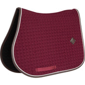 Kentucky Tapis de Selle de Saut Classic Cuir Bordeaux