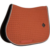 Kentucky Tapis de Selle de Saut Classic Cuir Orange