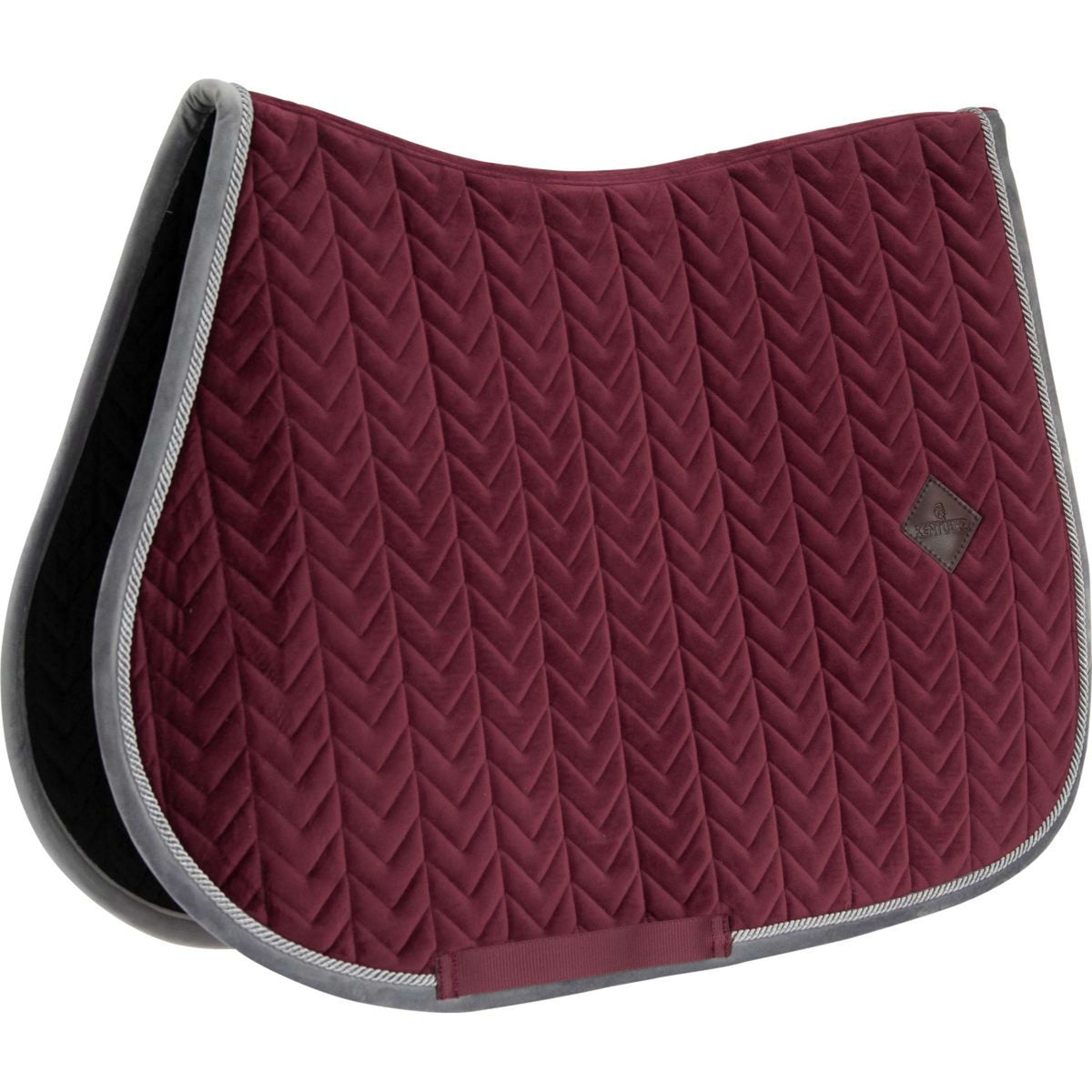 Kentucky Tapis de Selle de Saut Classic Contraste Bordeaux