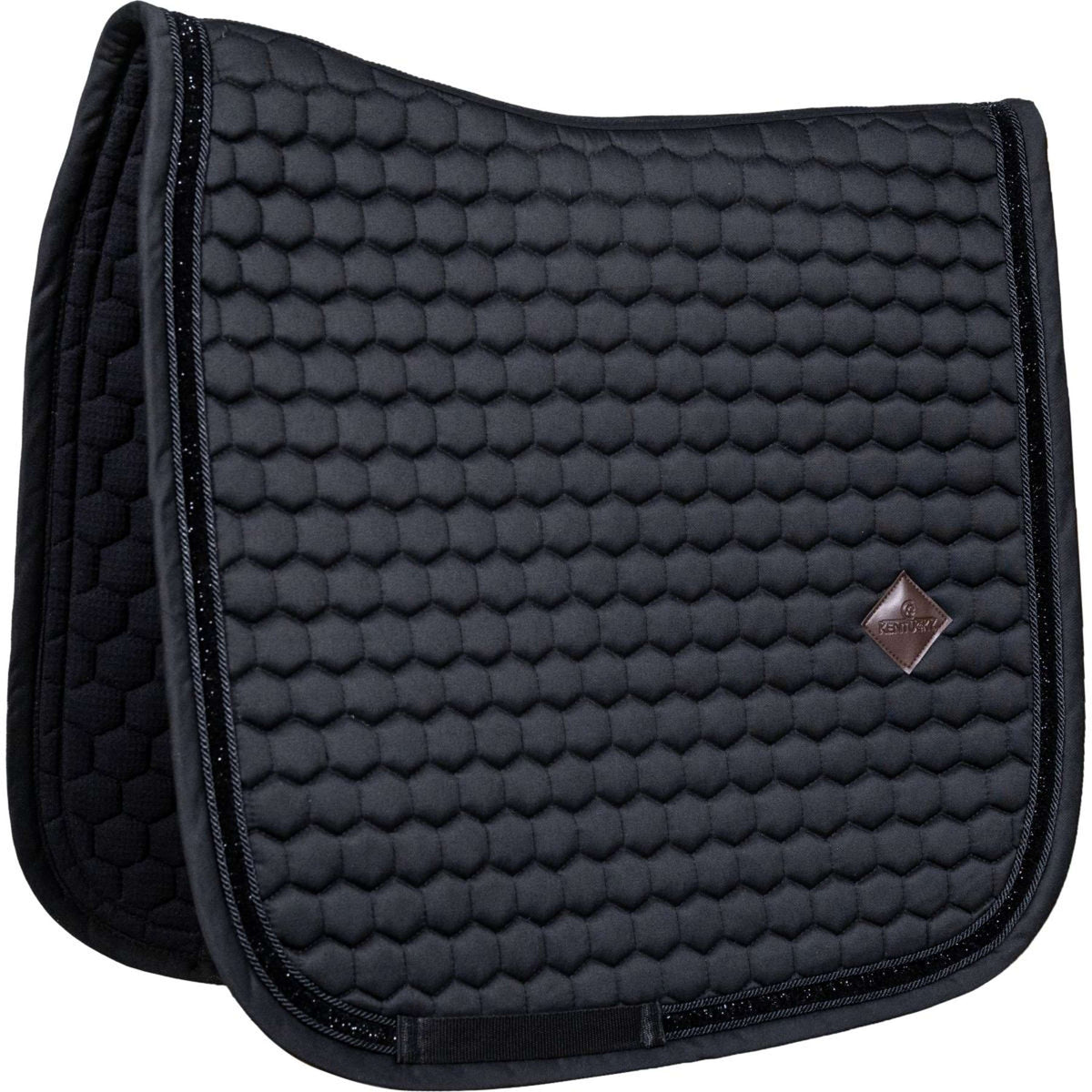 Kentucky Horsewear Tapis de Selle Glitter Dressage Noir