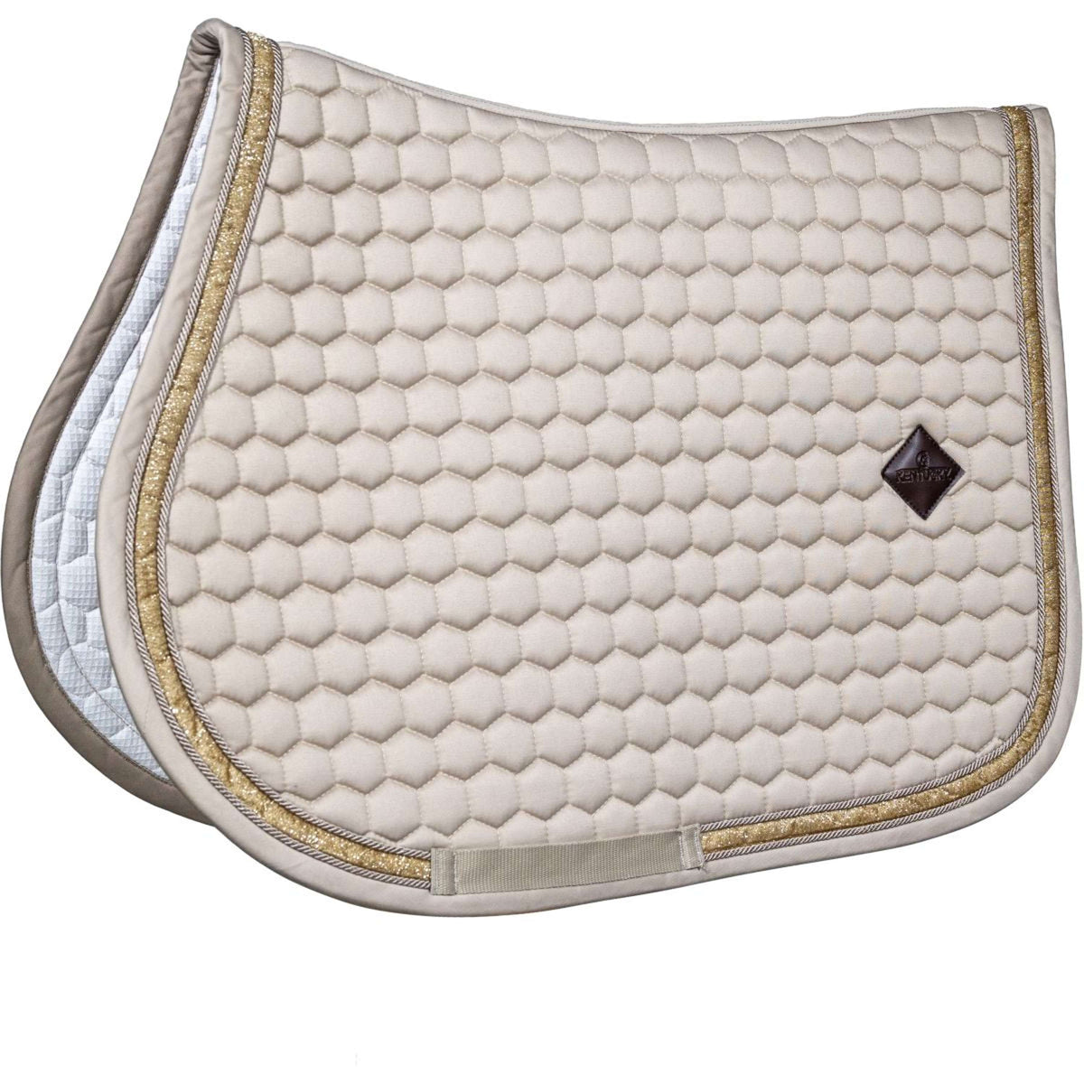Kentucky Horsewear Tapis de Selle Glitter de Saut Beige