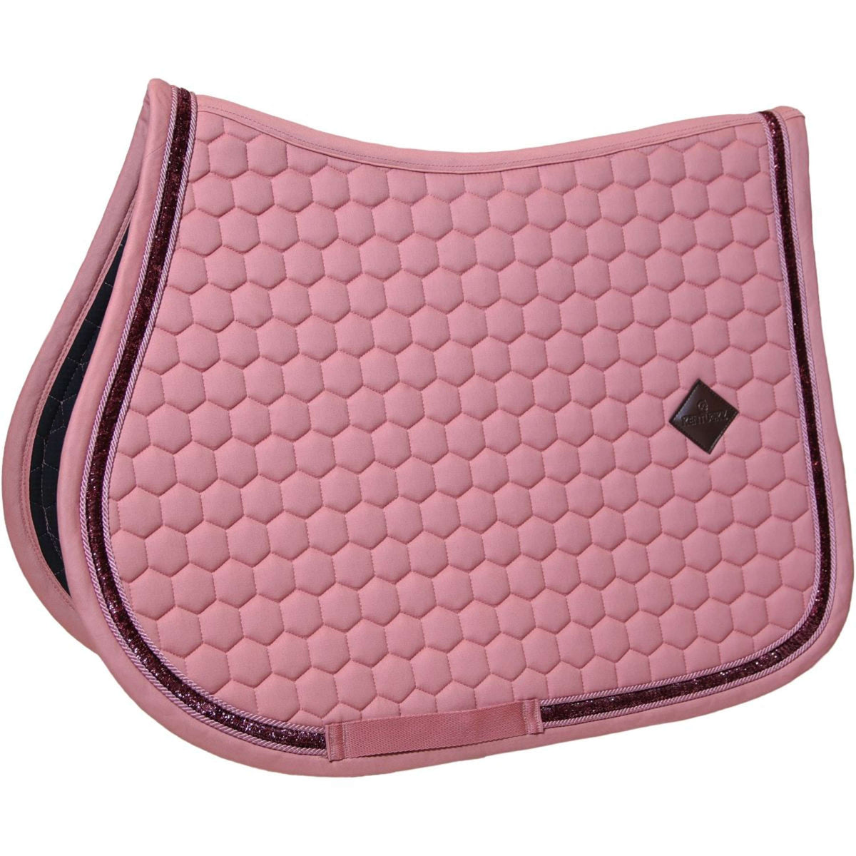 Kentucky Horsewear Tapis de Selle Glitter de Saut Fuchsia