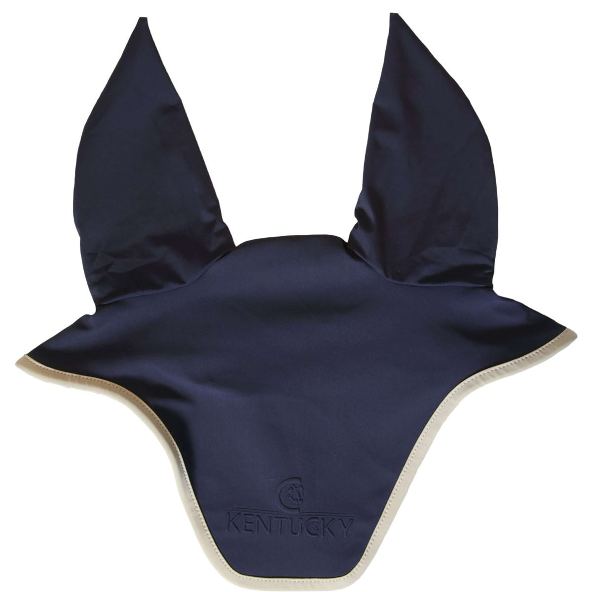 Kentucky Horsewear Bonnet Anti-Mouches Wellington Softshell Marin/Beige