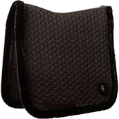 Kentucky Horsewear Tapis de Selle Fake Fur Onion Quilt Dressage Noir