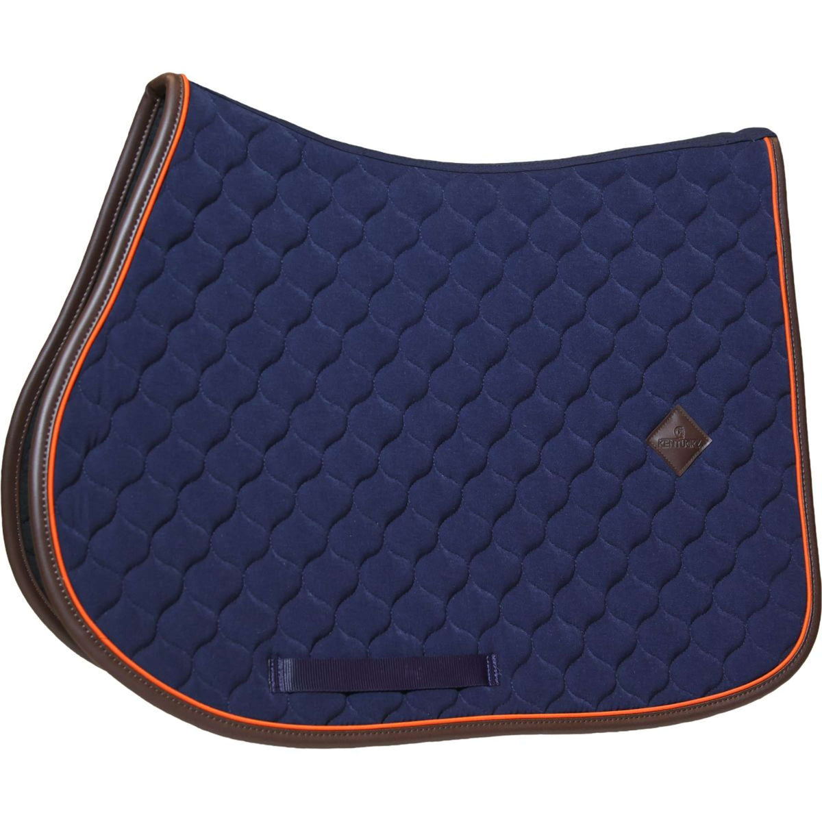 Kentucky Horsewear Tapis de Selle Onion Quilt Leather Neon de Saut Marin