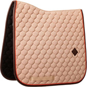 Kentucky Horsewear Tapis de Selle Onion Quilt Leather Neon Dressage Beige