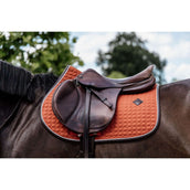 Kentucky Tapis de Selle de Saut Classic Cuir Orange