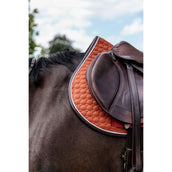 Kentucky Tapis de Selle de Saut Classic Cuir Orange