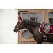 Kentucky Tapis de Selle de Dressage Classic Contraste Bordeaux