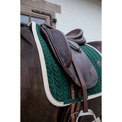 Kentucky Tapis de Selle de Dressage Classic Contraste Pine Green