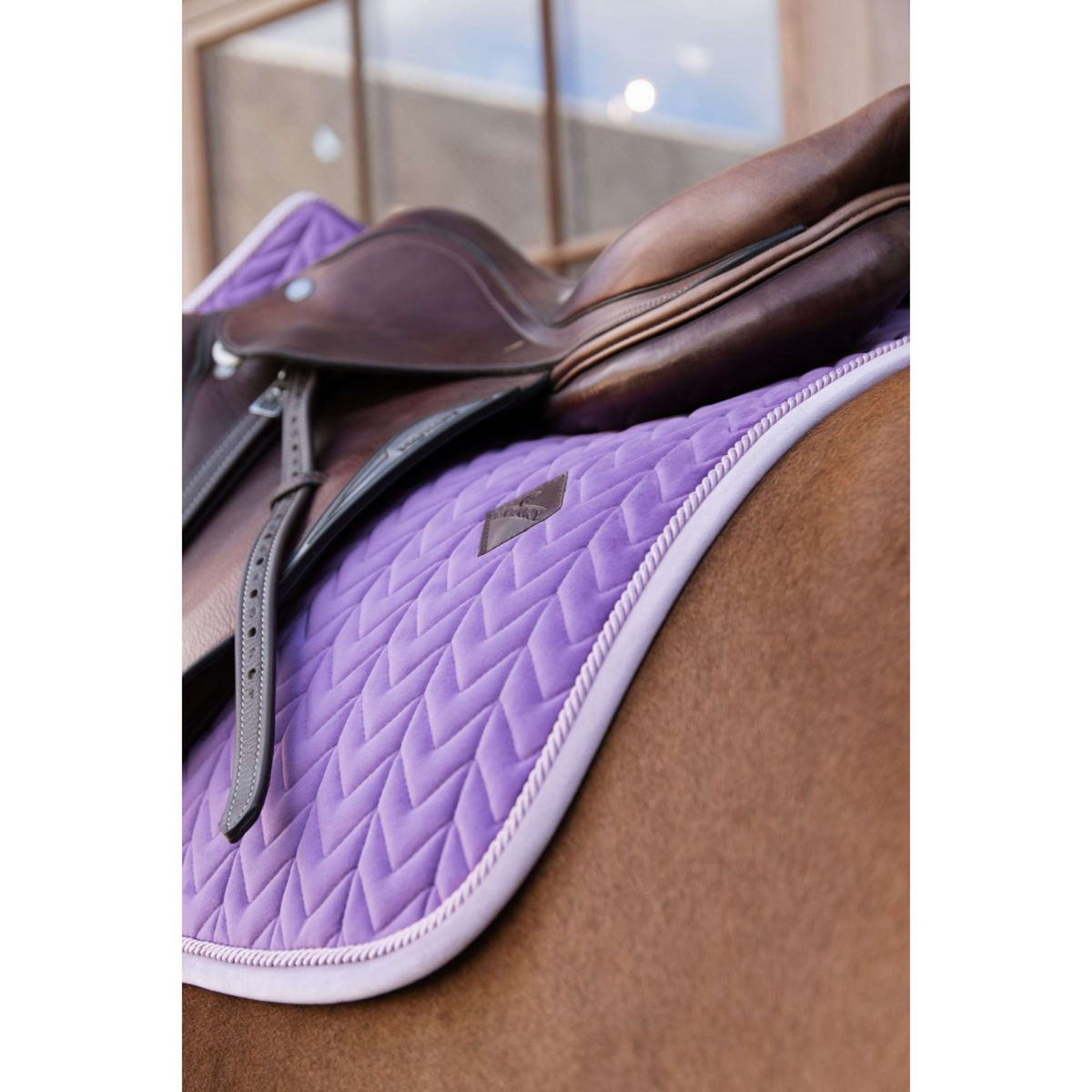 Kentucky Tapis de Selle de Saut Classic Contraste Violet Royal