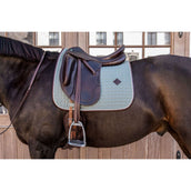 Kentucky Tapis de Selle de Dressage Classic Cuir Dusty Green