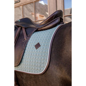 Kentucky Tapis de Selle de Dressage Classic Cuir Dusty Green