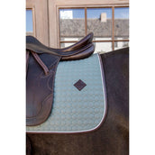 Kentucky Tapis de Selle de Dressage Classic Cuir Dusty Green