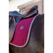 Kentucky Tapis de Selle de Dressage Classic Cuir Bordeaux