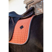 Kentucky Tapis de Selle de Dressage Classic Cuir Orange