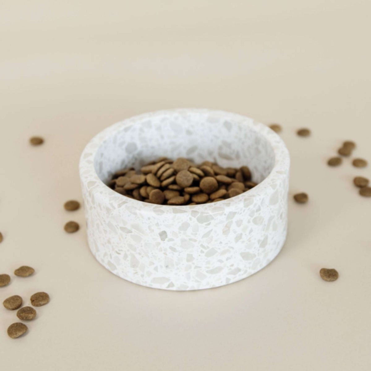 Kentucky Gamelle pour Chien Terrazzo Stone Beige