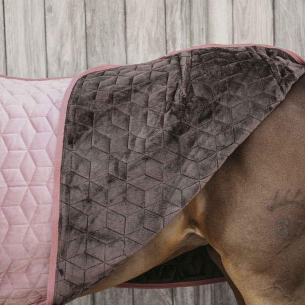 Kentucky Couverture de Concours velours 160g Rose Vieux