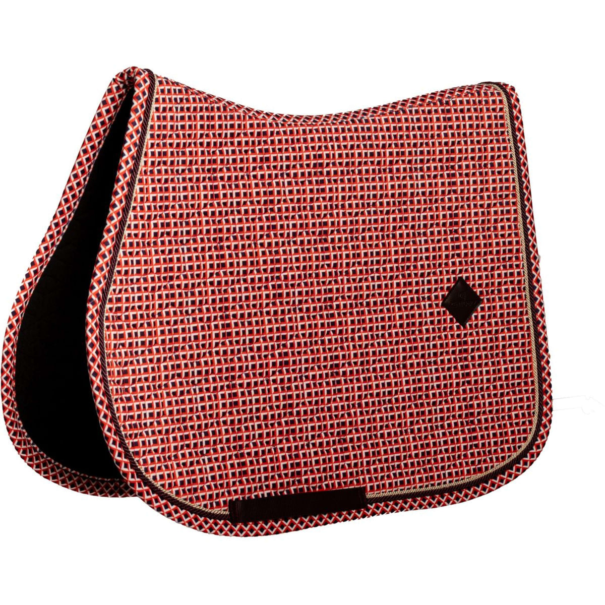 Kentucky Tapis de Selle Velvet Check de Saut Violet