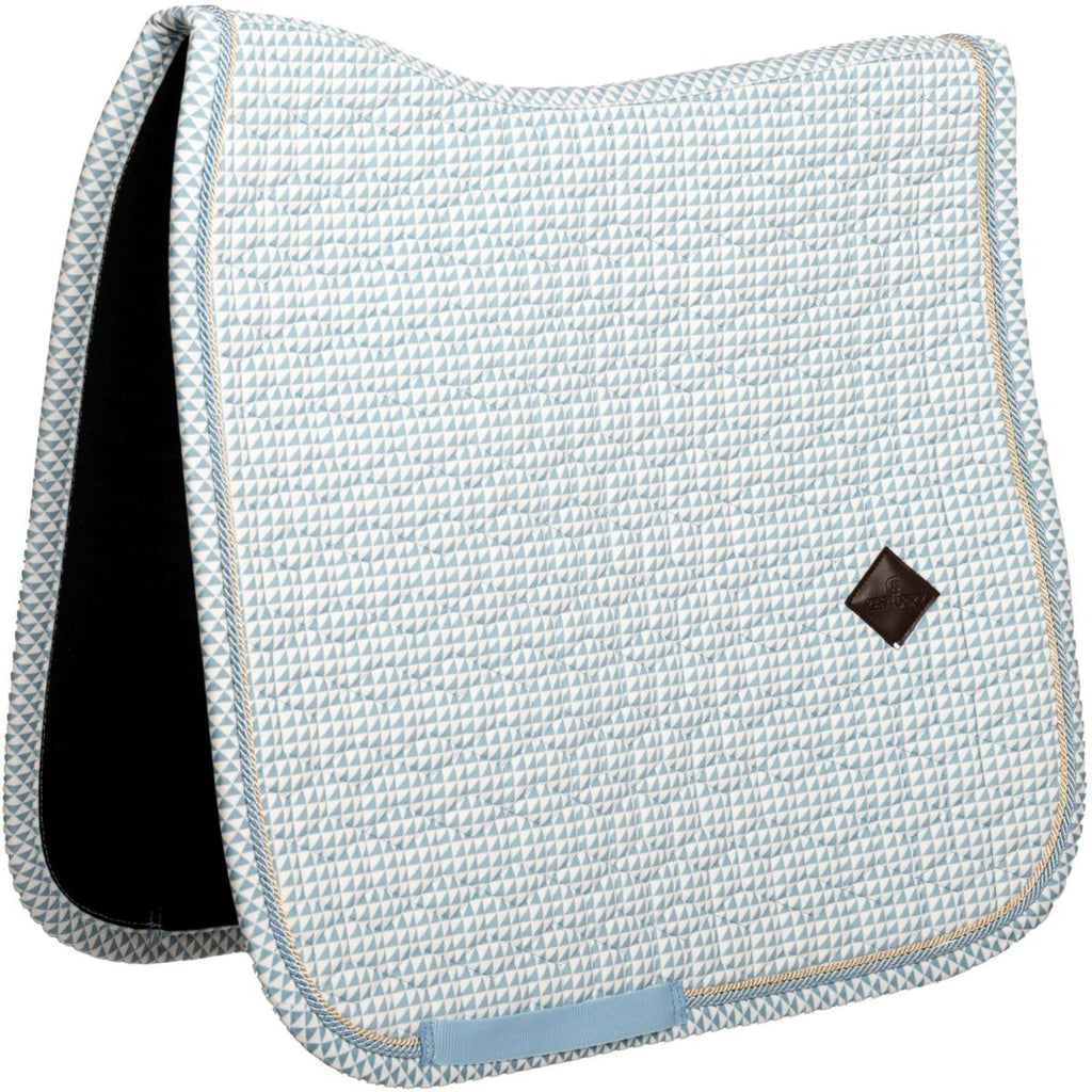 Kentucky Tapis de Selle Velvet Flags Dressage Bleu clair