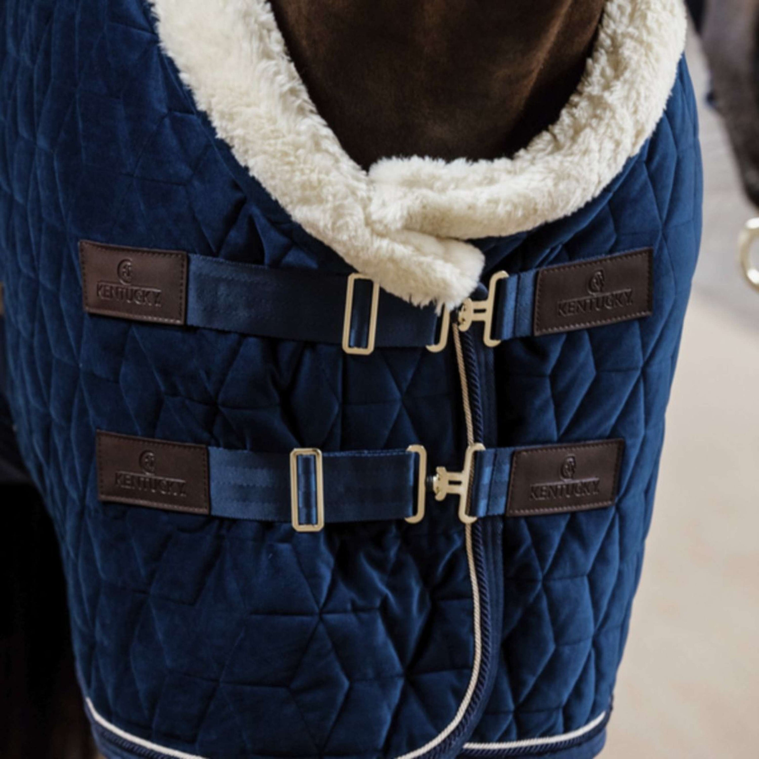 Kentucky Couverture de Concours velours 160g Marin Kentucky Couverture de Concours velours 160g Marin