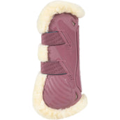 Kentucky Horsewear Protèges-Tendons Bamboo Elastic Vegan Sheepskin Rose Vieux