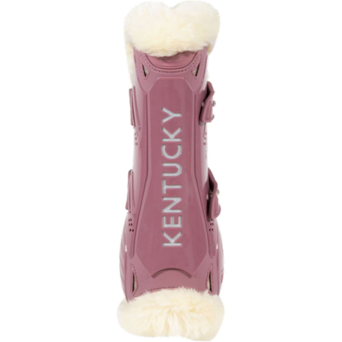 Kentucky Horsewear Protèges-Tendons Bamboo Elastic Vegan Sheepskin Rose Vieux