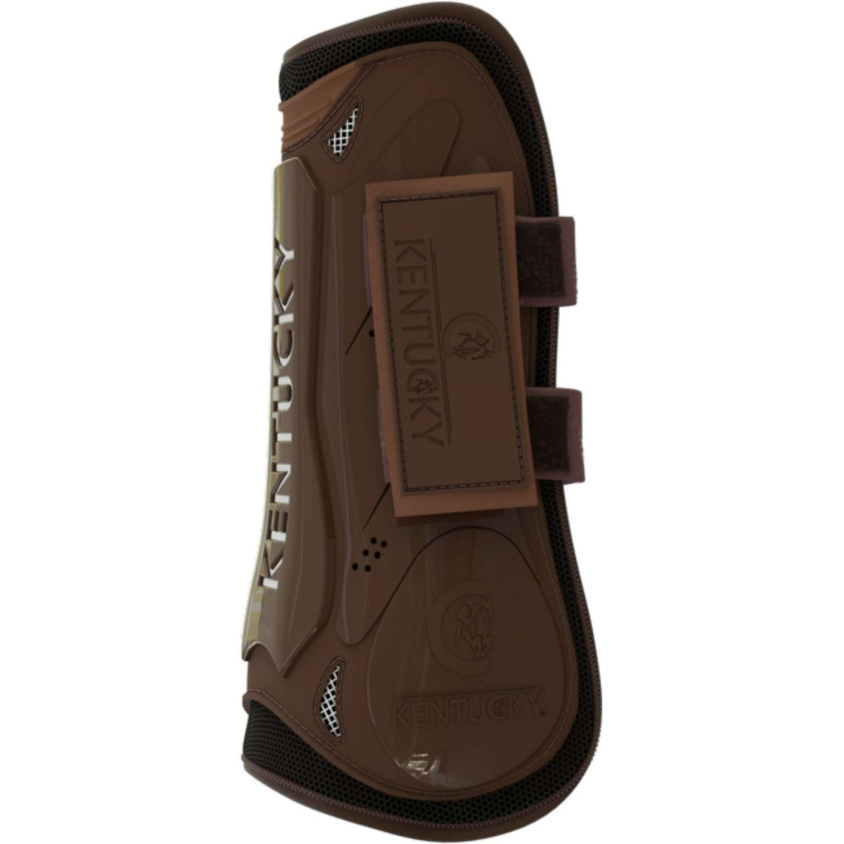 Kentucky Horsewear Protèges-Tendons Velcro Marron