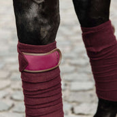Kentucky Horsewear Bandages Fleece Polaire Bordeaux