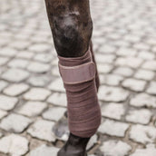 Kentucky Horsewear Bandages Fleece Polaire Marron