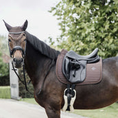 Kentucky Tapis de Selle de Dressage Pearls Marron