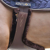 Kentucky Housse de Sangle Sheepskin Stud Marron