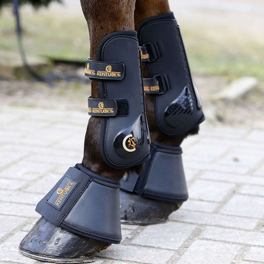 Kentucky Horsewear Cloches d'Obstacles Leather Noir