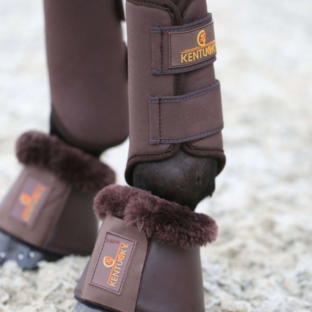 Kentucky Turnout Boots 3D Spacer Marron