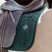 Kentucky Tapis de Selle Skin Friendly velours Dressage Pine Green