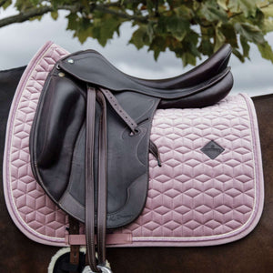 Kentucky Tapis de Selle Velvet Dressage Old Rose