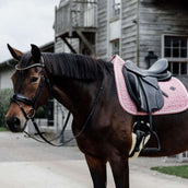 Kentucky Tapis de Selle Laine Dressage Rose clair