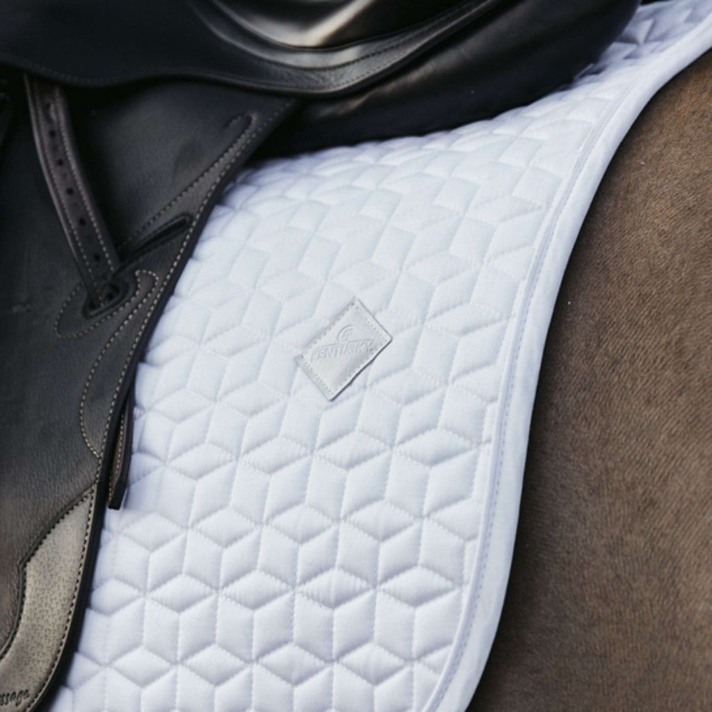 Kentucky Tapis de Selle Classic Dressage Blanc