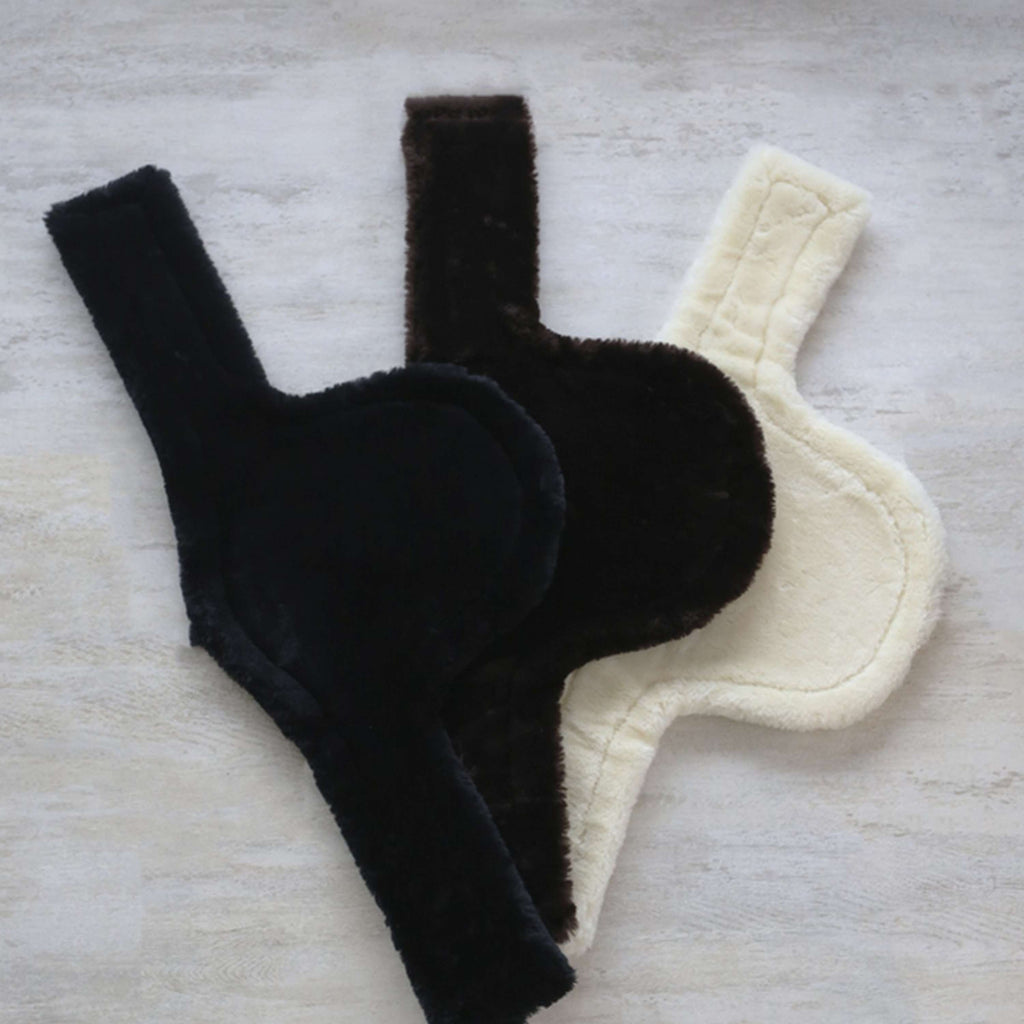 Kentucky Housse de Sangle Sheepskin Stud Marron