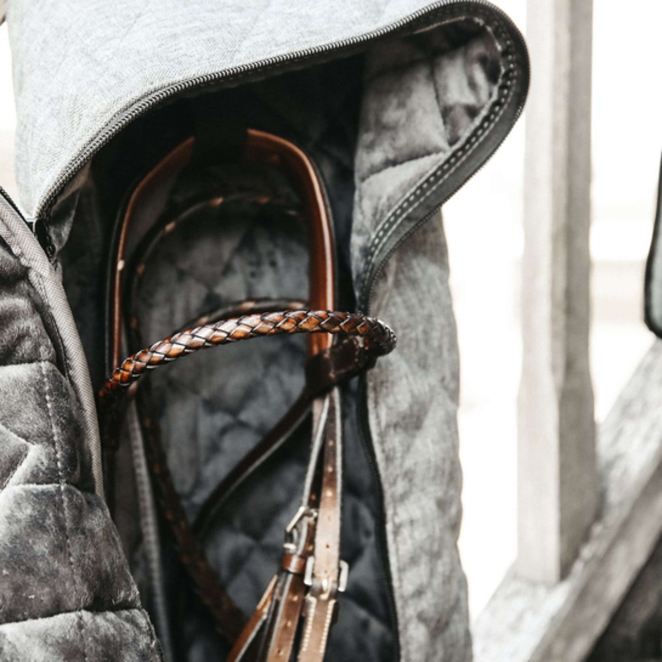 Bride/licol Tough 1 Avec Support De Harnais à 3 Broches Noir 16 X 30~p113548477