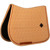 Kentucky Tapis de Selle Velvet Flags de Saut Orange